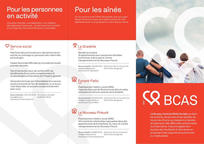Guide des services du BCAS — Aide sociale, logement et soutien pour tous les âges