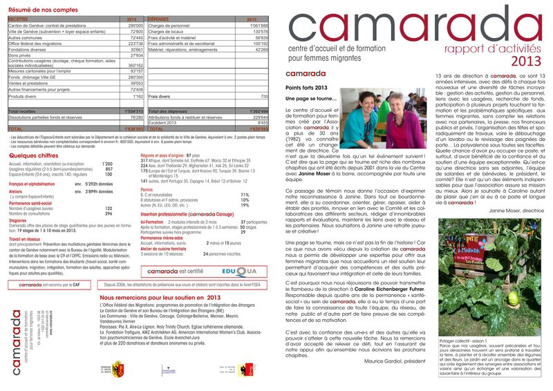 Rapport annuel 2013
