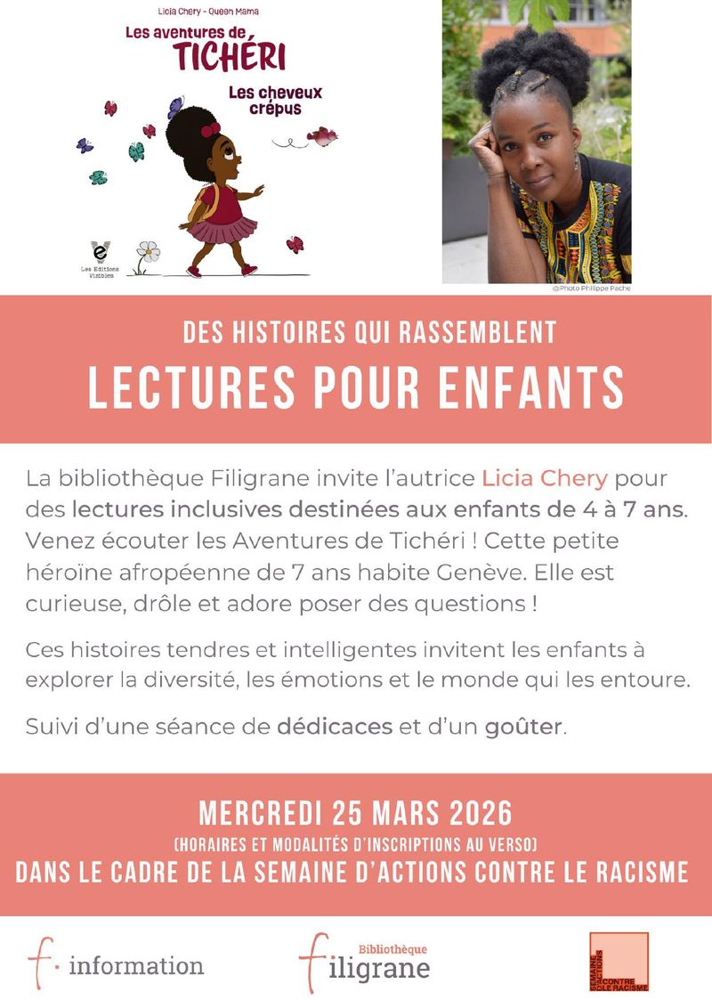 Lectures pour enfants avec Licia Chery: des histoires qui rassemblent