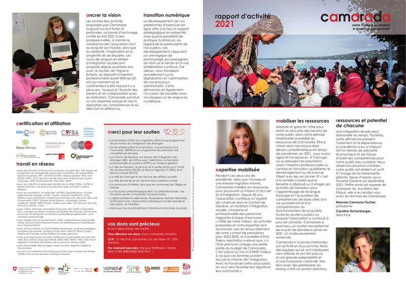 Rapport annuel 2021