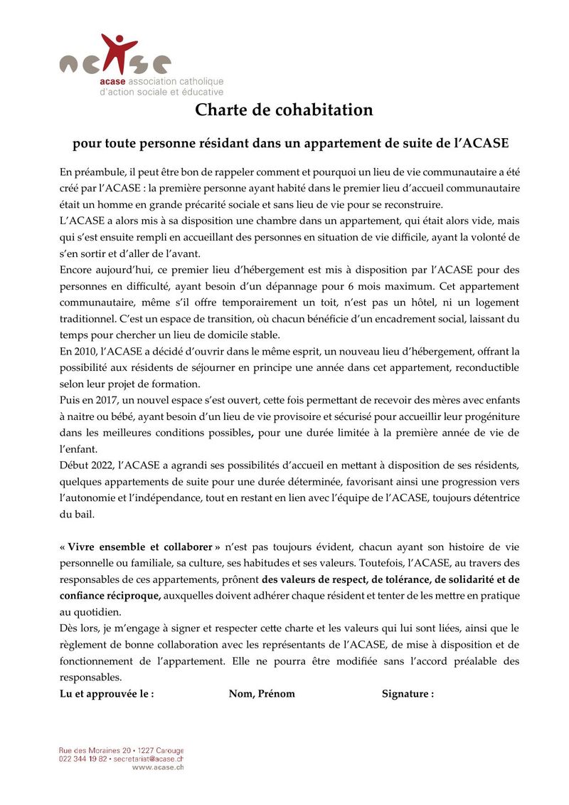Appartement de suite