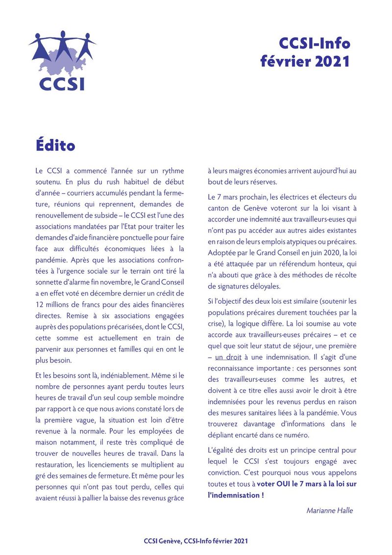 CCSI-Info février 2021