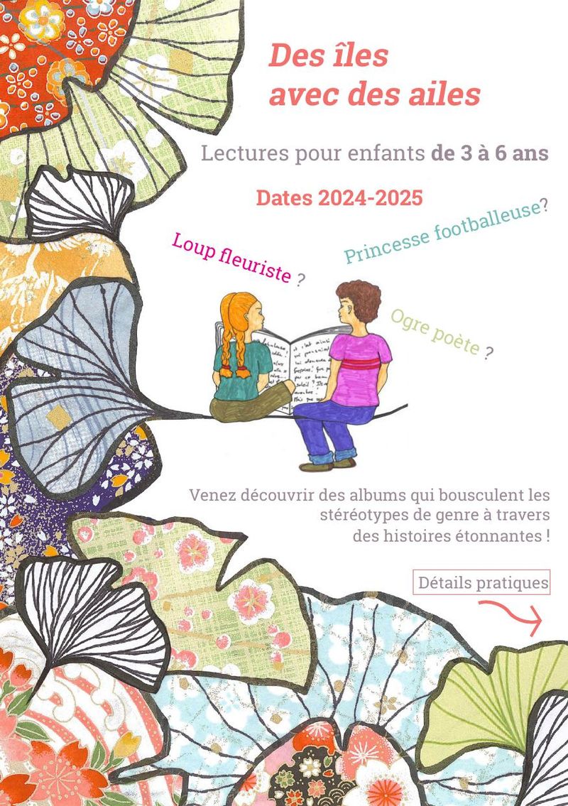 Des îles avec des ailes — Lectures pour enfants de 3 à 6 ans (2024-2025)