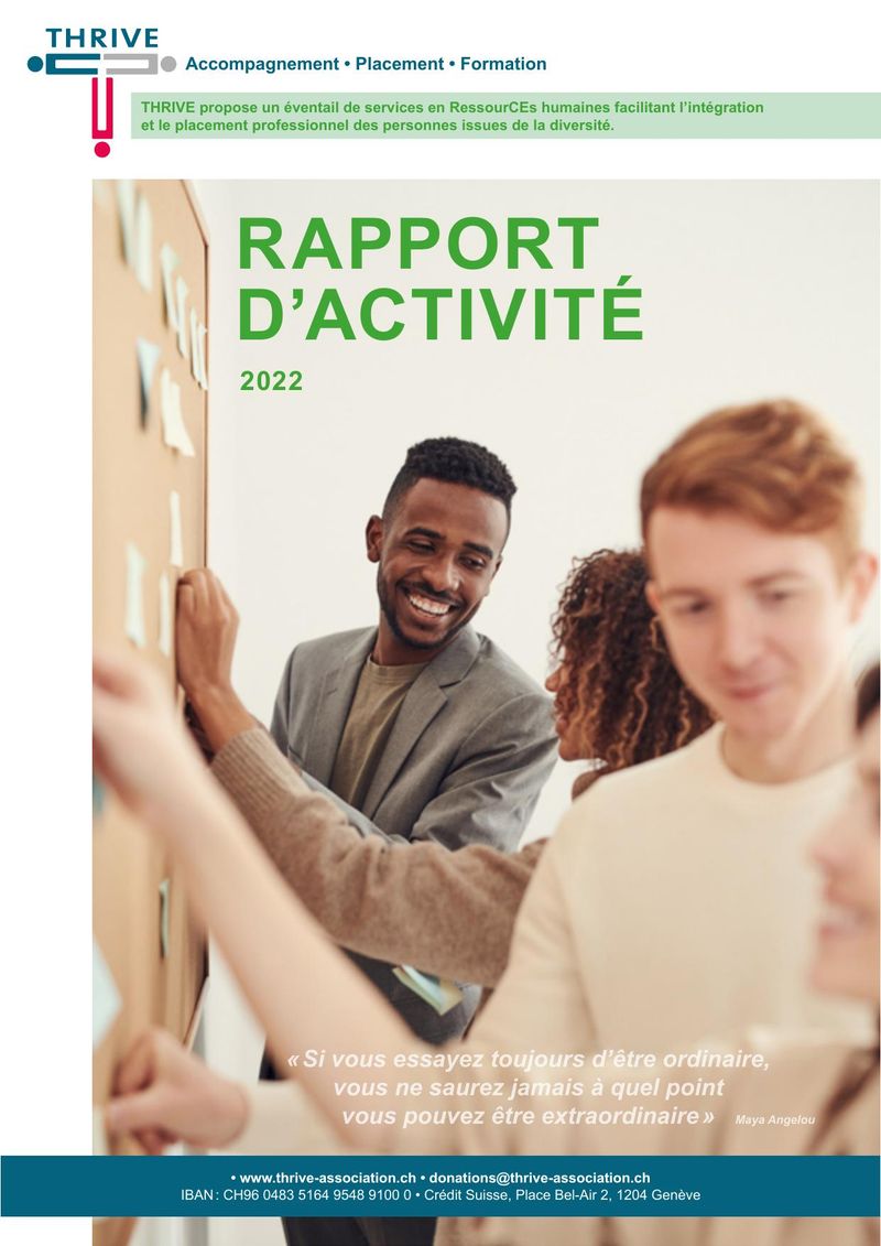 Rapport d'activité 2022